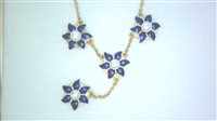 Halskette Sommer Dame PEZZI UNICI in Gelbgold Perla FIORI SMA PERLE CONTE ANTONIO - FIORI SMA PERLE CONTE ANTONIO